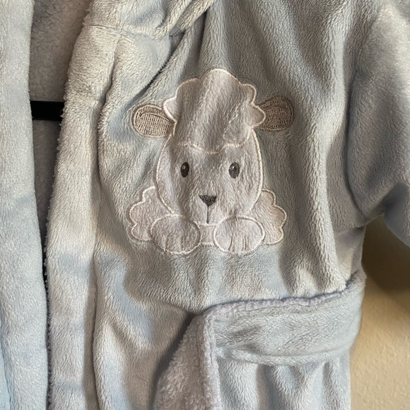 Toddler/Baby blue Sheep robe size 2T - Picture 2 of 5